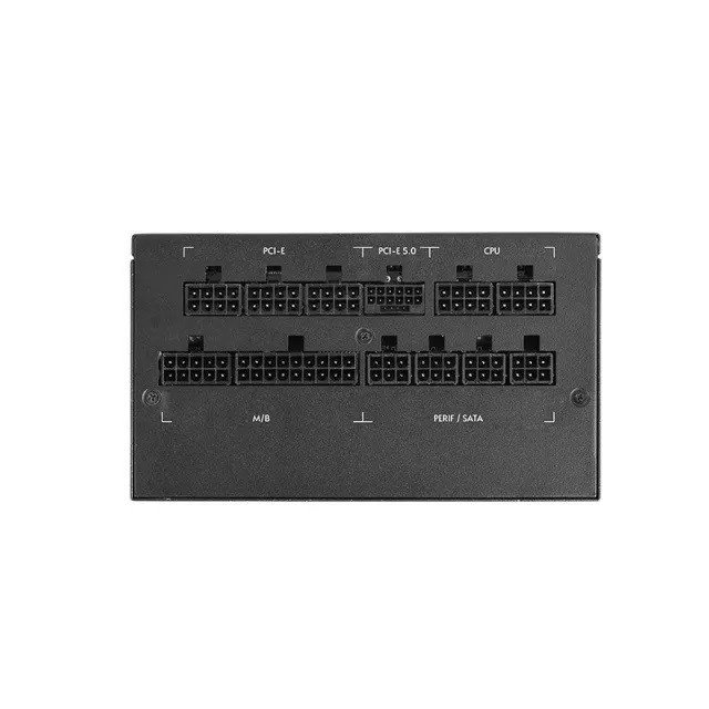 Chieftec ATMOS Power Supply, 850W, 80 PLUS Gold, PCI-E 5.0, Black - Thumbnail 2