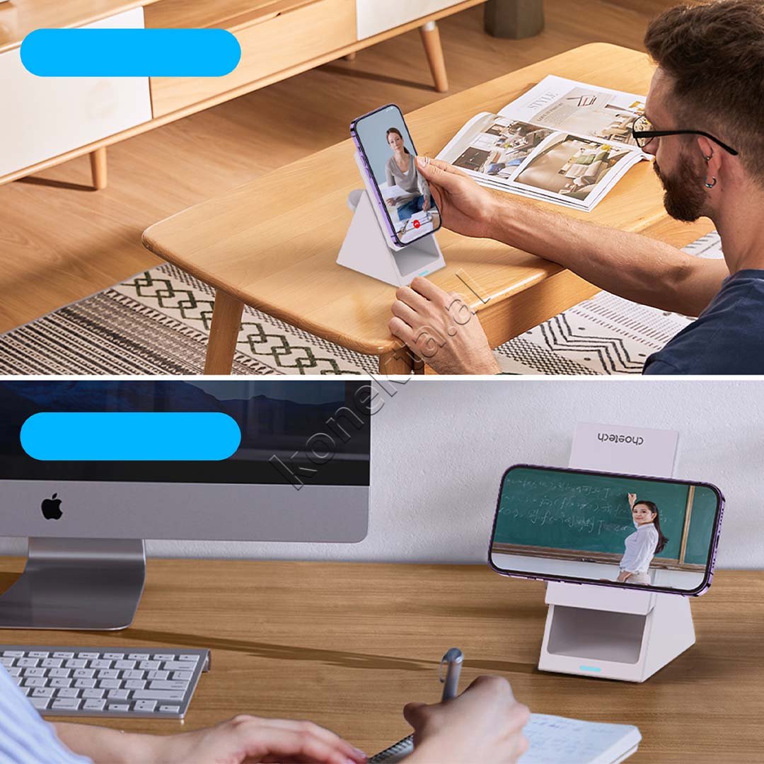 Choetech Wireless Magnetik 3 Ne 1 Wireless Charger - Thumbnail 10