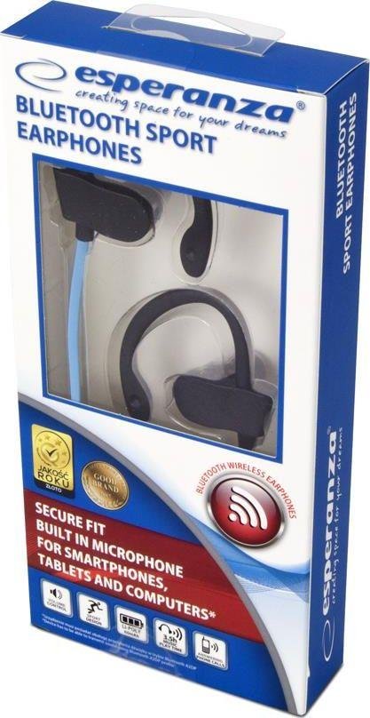Esperanza EH188B Headphones, Blue - Thumbnail 2