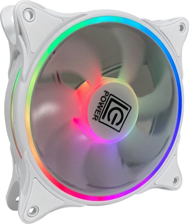 LC-Power LC-CF-120-ARGB-W Cooler, 120 mm - Image 1