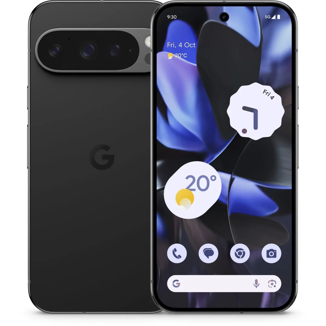Pixel 9 Pro, 16/128GB, Obsidian - Thumbnail 3
