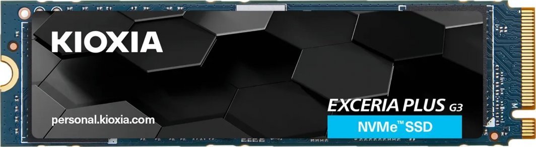 Kioxia Exceria Plus G3 SSD, 2TB, M.2 2280 PCI-E x4 Gen4 NVMe - Image 1