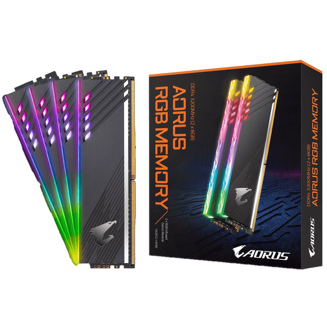 GIGABYTE AORUS RAM RGB MEMORY - Image 1