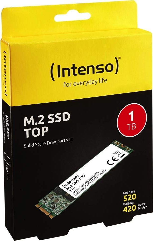 Intenso SSD, 1TB, M.2 2280 SATA III - Thumbnail 2
