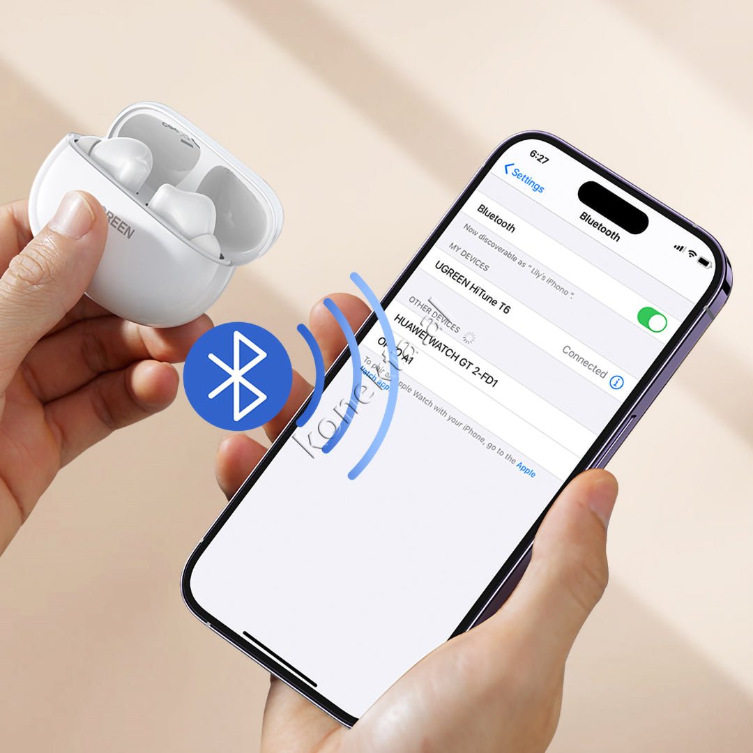 UGreen HiTune T6 ANC Headphones (Active Noise Cancelling) - Thumbnail 7
