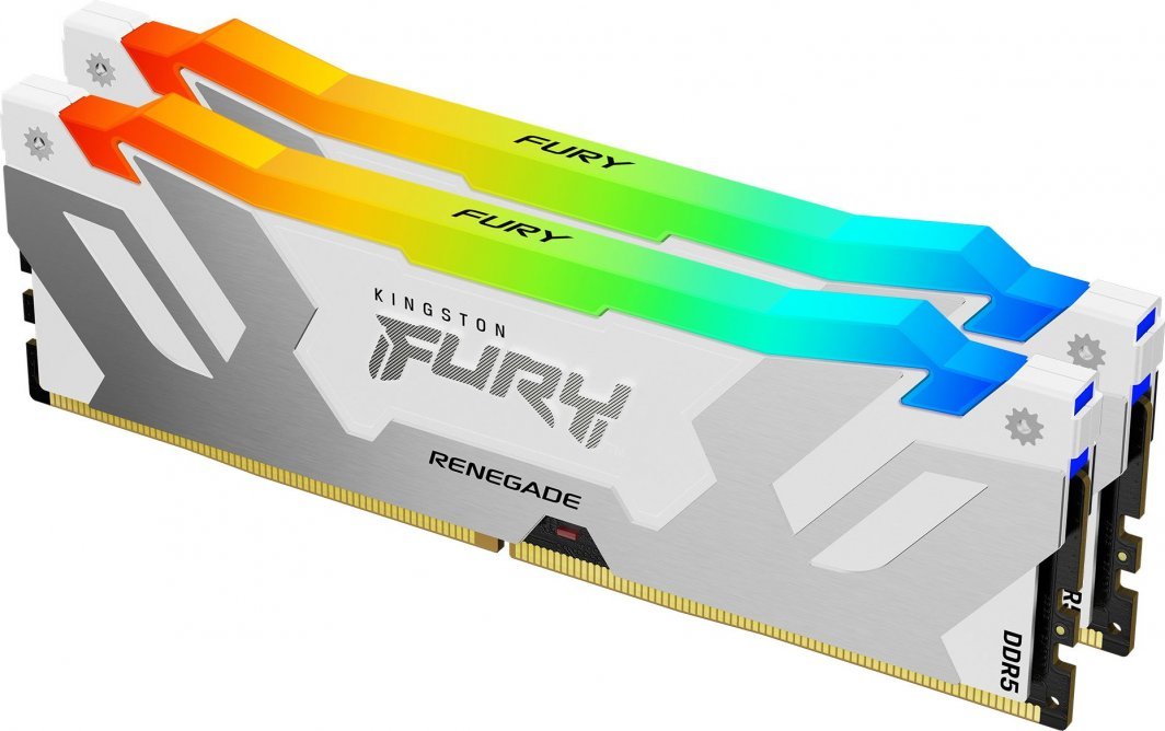 Kingston Fury Renegade RGB Memory, DDR5, 32 GB, 6400 MHz, CL32 - Image 1