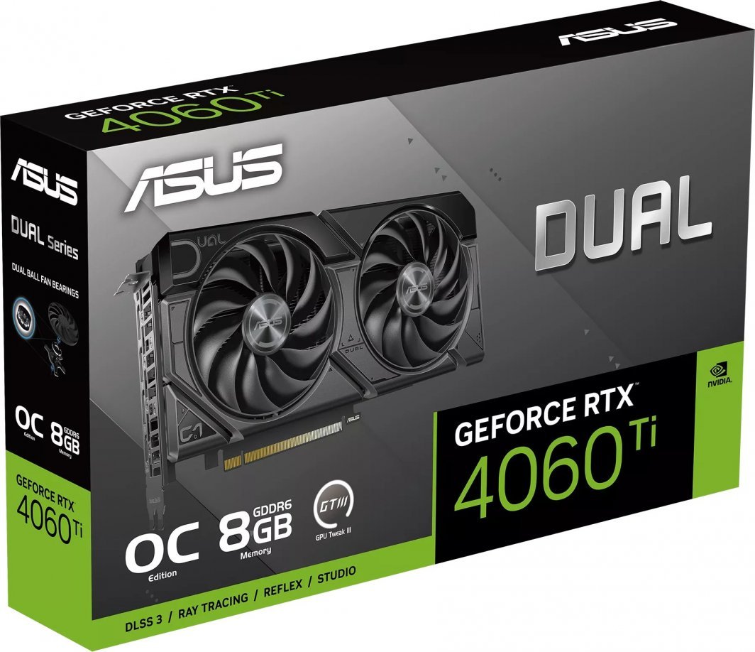 ASUS Dual GeForce RTX 4060 Ti EVO OC 8GB GDDR6 Graphics Card - Thumbnail 10