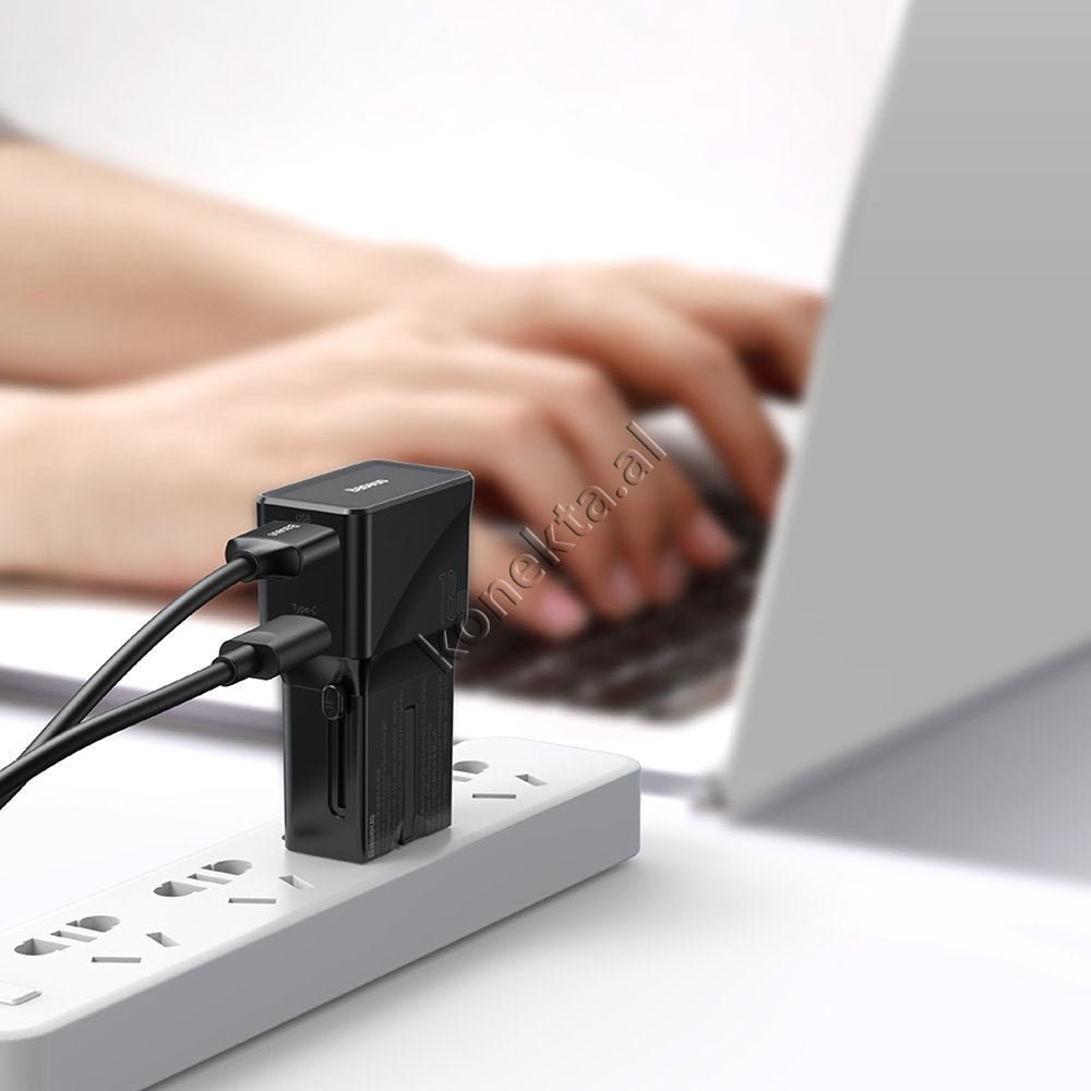 Baseus Universal 18W Charger, USB + Type-C, Fast Charging - Thumbnail 10