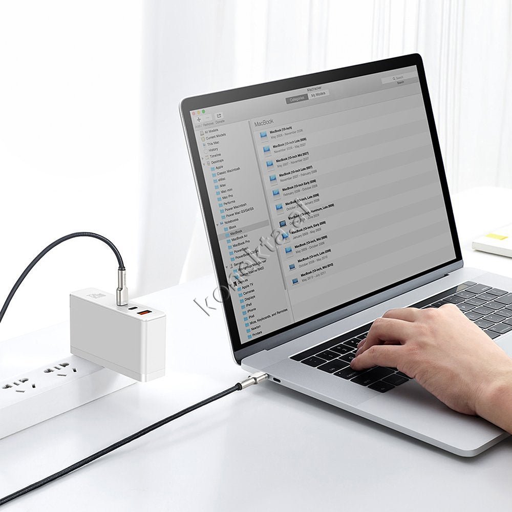 Baseus Type-C to Type-C Cable, 100W, 1m - Thumbnail 8