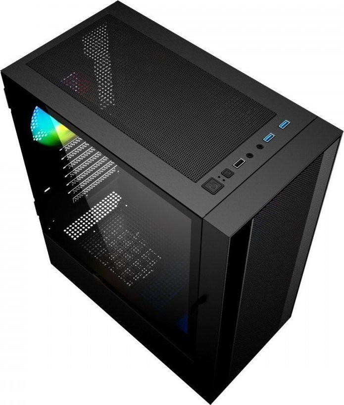Gembird Fornax 4000 Case, ARGB, Midi Tower - Thumbnail 4