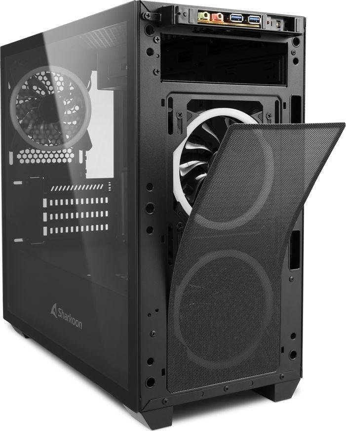 Sharkoon V1000 RGB Case, Mini Tower - Thumbnail 7