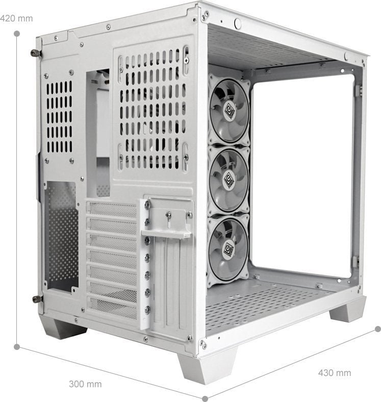 LC-Power Stormwatch_X Case, 807W, Midi Tower - Thumbnail 5