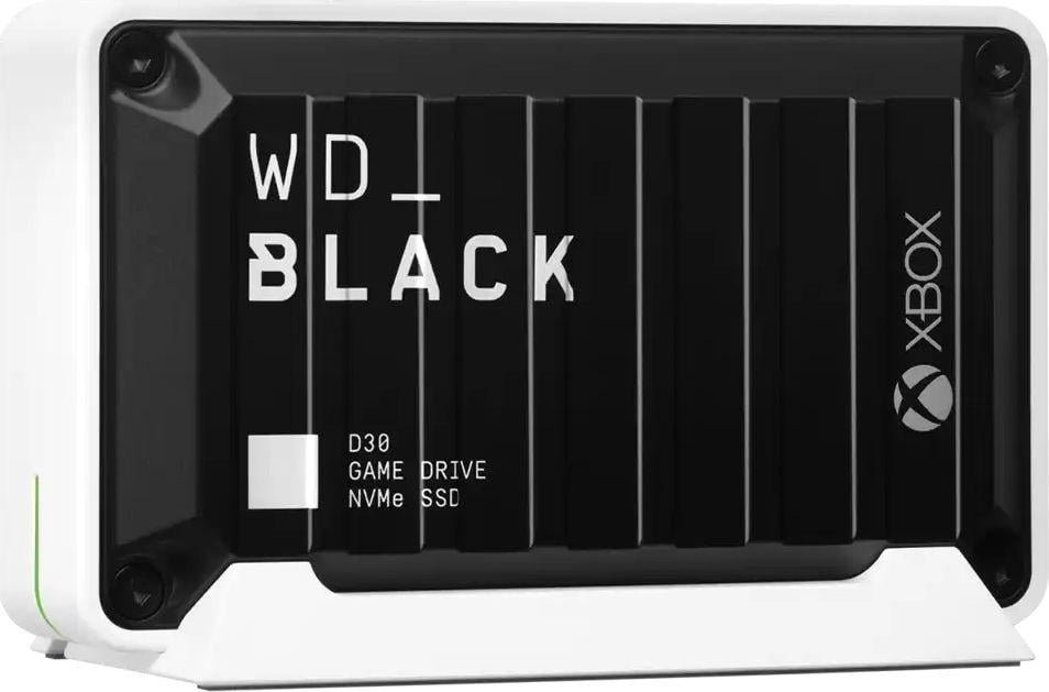WD BLACK D30 External SSD, 1TB, Black/White - Thumbnail 3