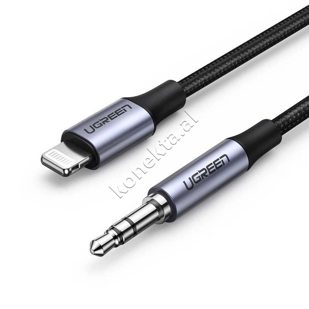 UGreen Lightning to AUX 3.5mm Cable, 1m - Image 1