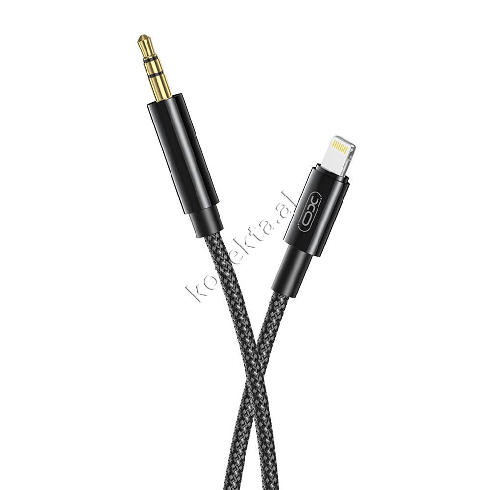 XO Lightning to AUX Cable, 1m - Image 1