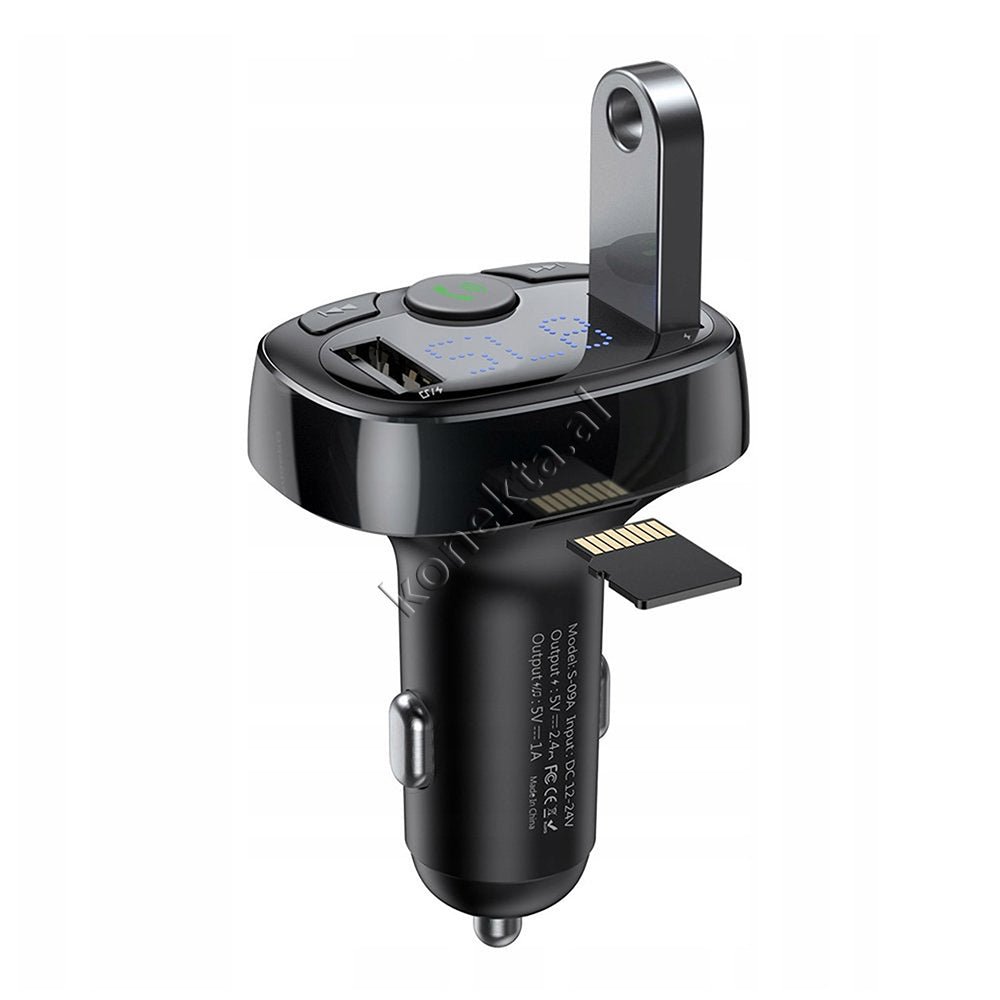 Baseus Car Charger with Bluetooth MP3 and Battery Status Display - Thumbnail 9