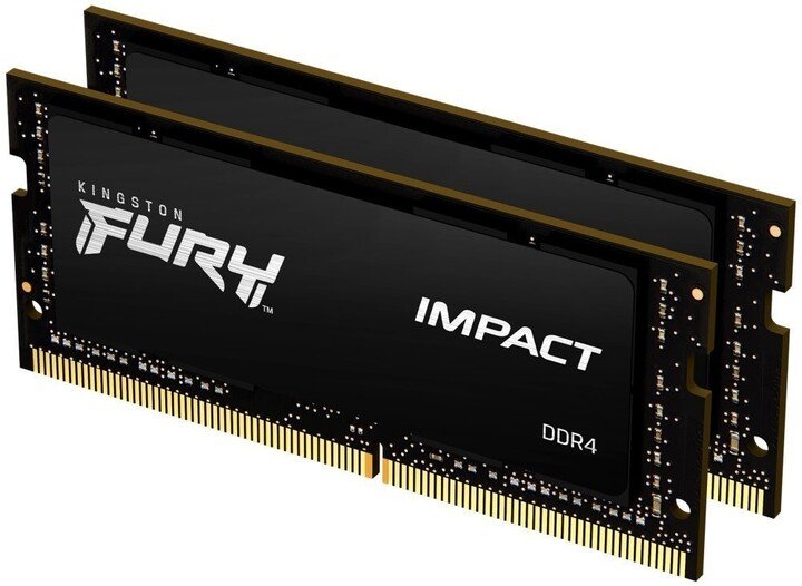 Kingston Fury Impact 32GB (2x16GB) DDR4 3200 CL20 Memory - Image 1