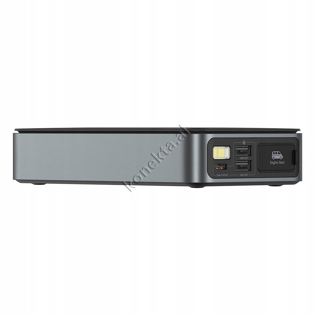 Baseus Multifunctional External Starter Battery, 12000mAh, Black - Thumbnail 6