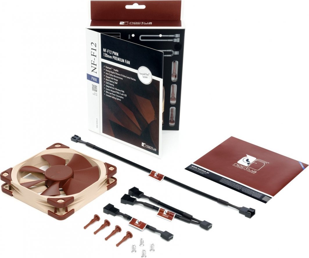 Noctua NF-F12 PWM Fan, 120 mm - Thumbnail 5