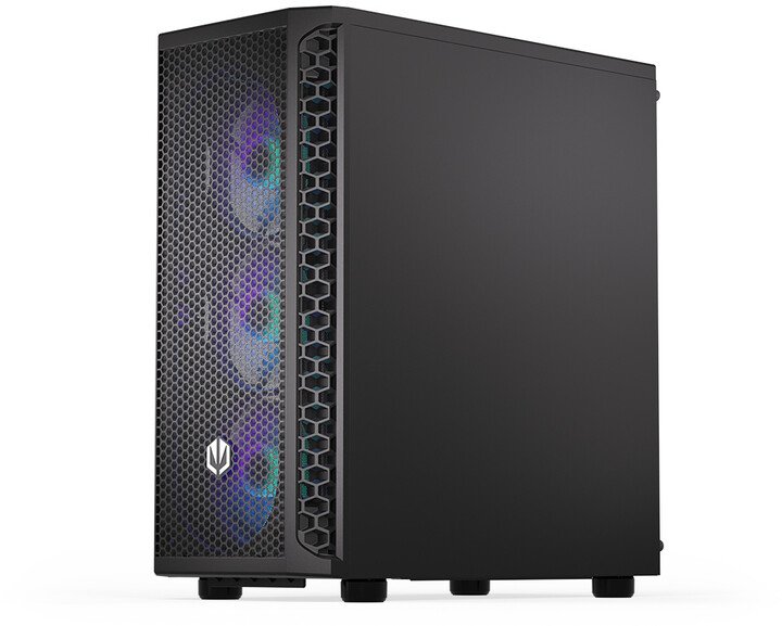 Endorfy Signum 300 ARGB Case, TG, Black - Thumbnail 4