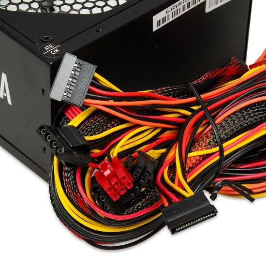 iBOX Aurora Power Supply, 500W, 140mm, ATX, Black - Thumbnail 8