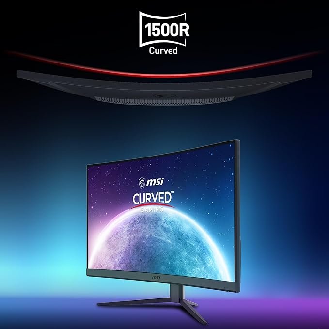 MSI Gaming G27CQ4 E2 Monitor, 27" Curved - Thumbnail 2