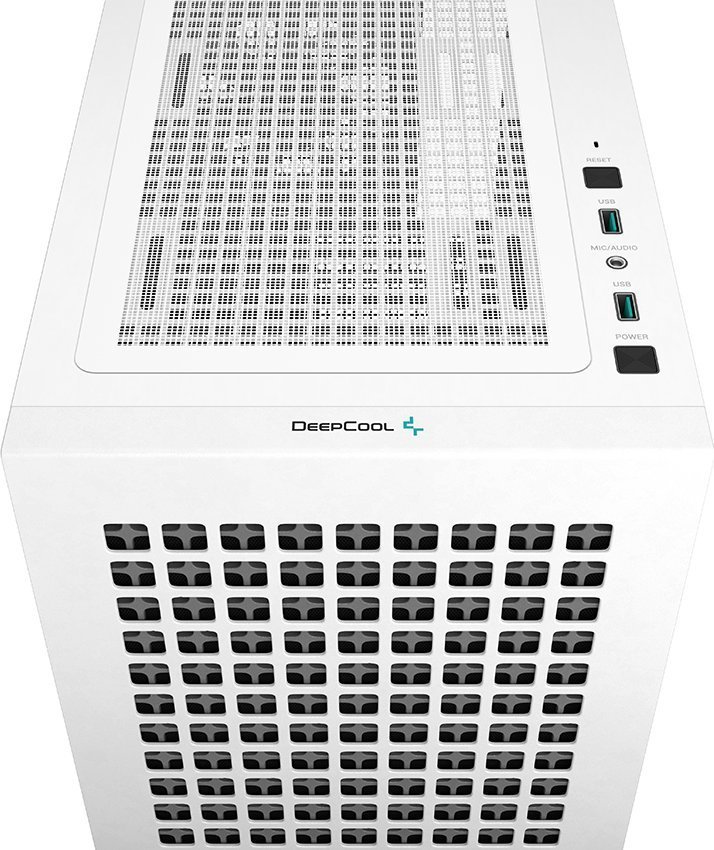 Deepcool CH370 Case, White, Midi Tower - Thumbnail 8