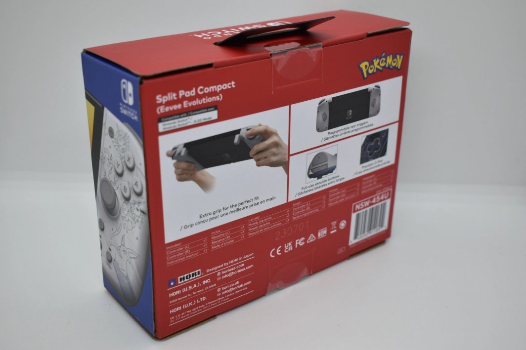 Nintendo Split Compact Controller, Wireless, Multicolor - Thumbnail 5