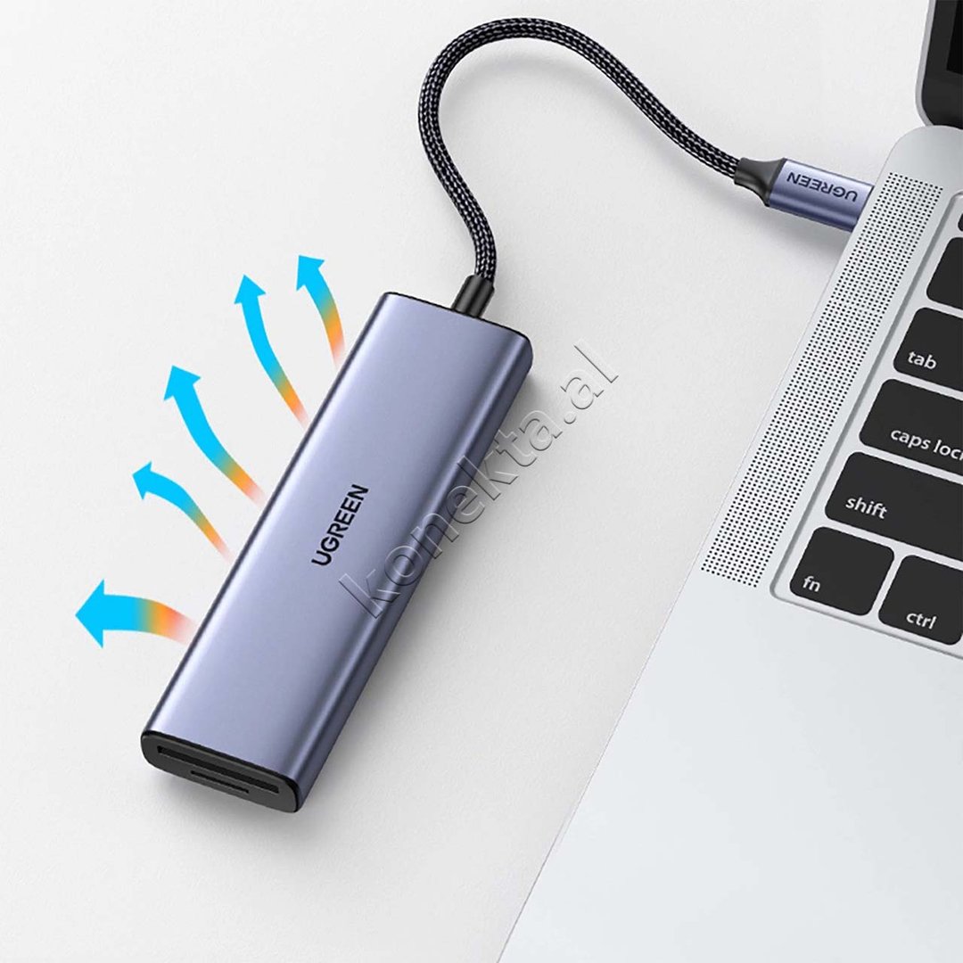 UGreen HUB Adapter Me Shumë Porta 6 në 1 - Thumbnail 3