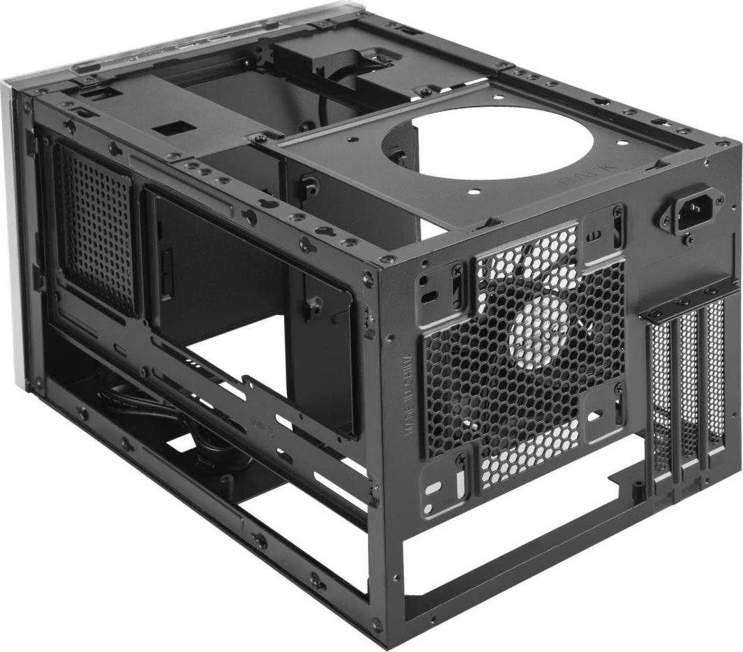SilverStone Sugo 15 Case, Silver, Micro Tower - Thumbnail 4