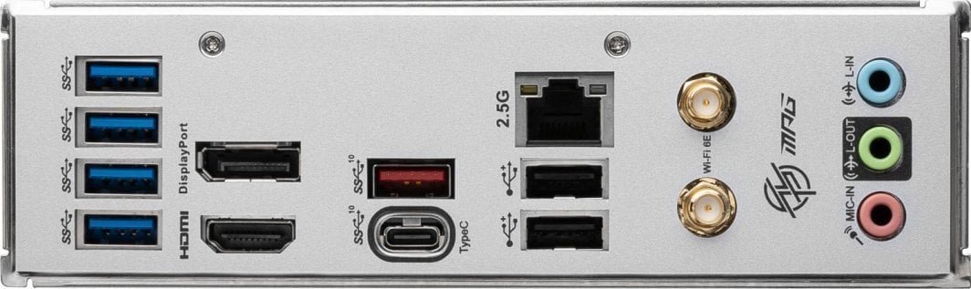 MSI MPG Intel B760 Motherboard, Mini ITX, Wi-Fi 6 - Thumbnail 3