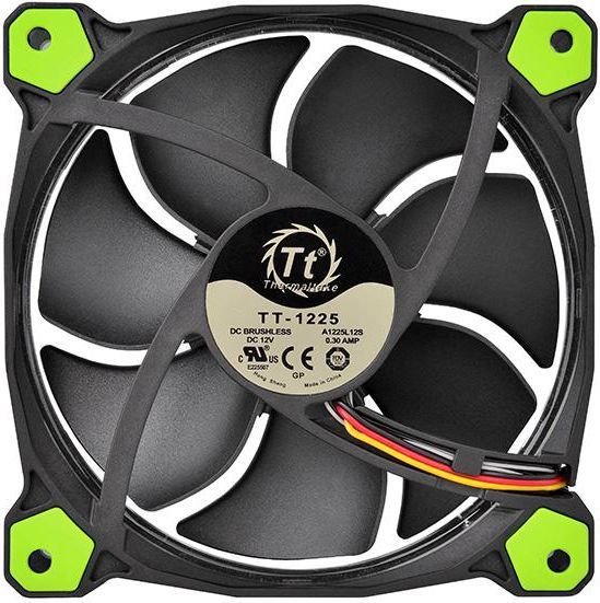 Thermaltake Riing LED Fan, 140 mm, Green - Thumbnail 4