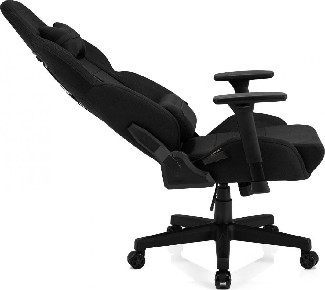 SENSE7 Sentinel Gaming Chair, Fabric, Black - Thumbnail 7