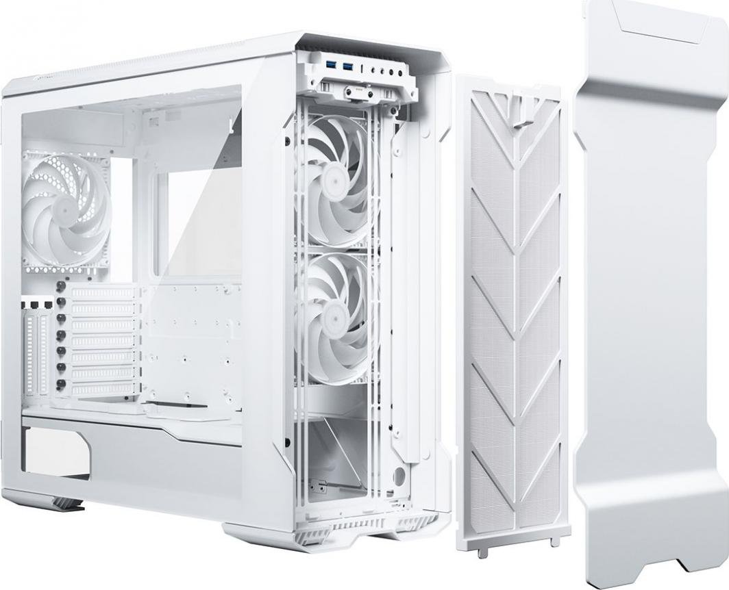 Phanteks Enthoo Evolv X ARGB Case, White, Midi Tower - Thumbnail 7