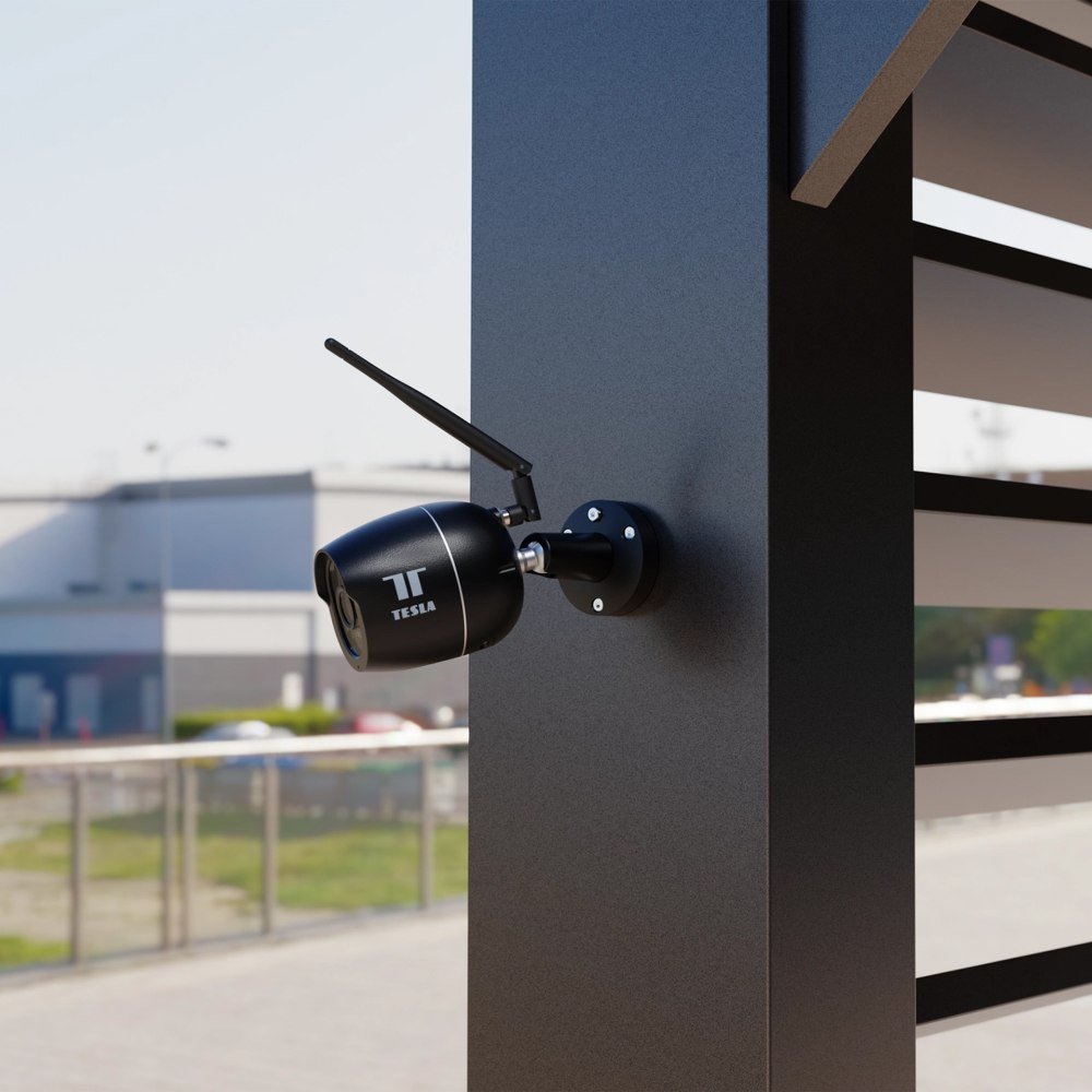 Tesla Smart 2K Camera, Black - Thumbnail 3