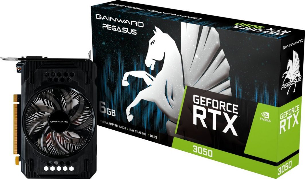 Gainward GeForce RTX 3050 Pegasus 6GB GDDR6 Graphics Card - Image 1