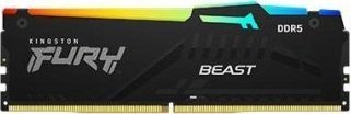 Kingston Fury Beast RGB Memory, DDR5, 32 GB, 6000 MHz, CL36, KF560C36BBEA-32 - Image 1