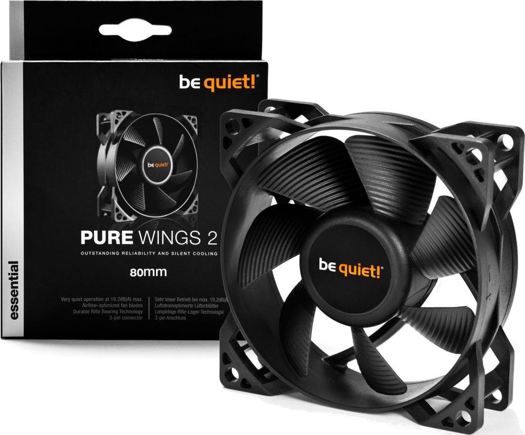 Be quiet! Pure Wings 2 Cooler, 80 mm - Thumbnail 3