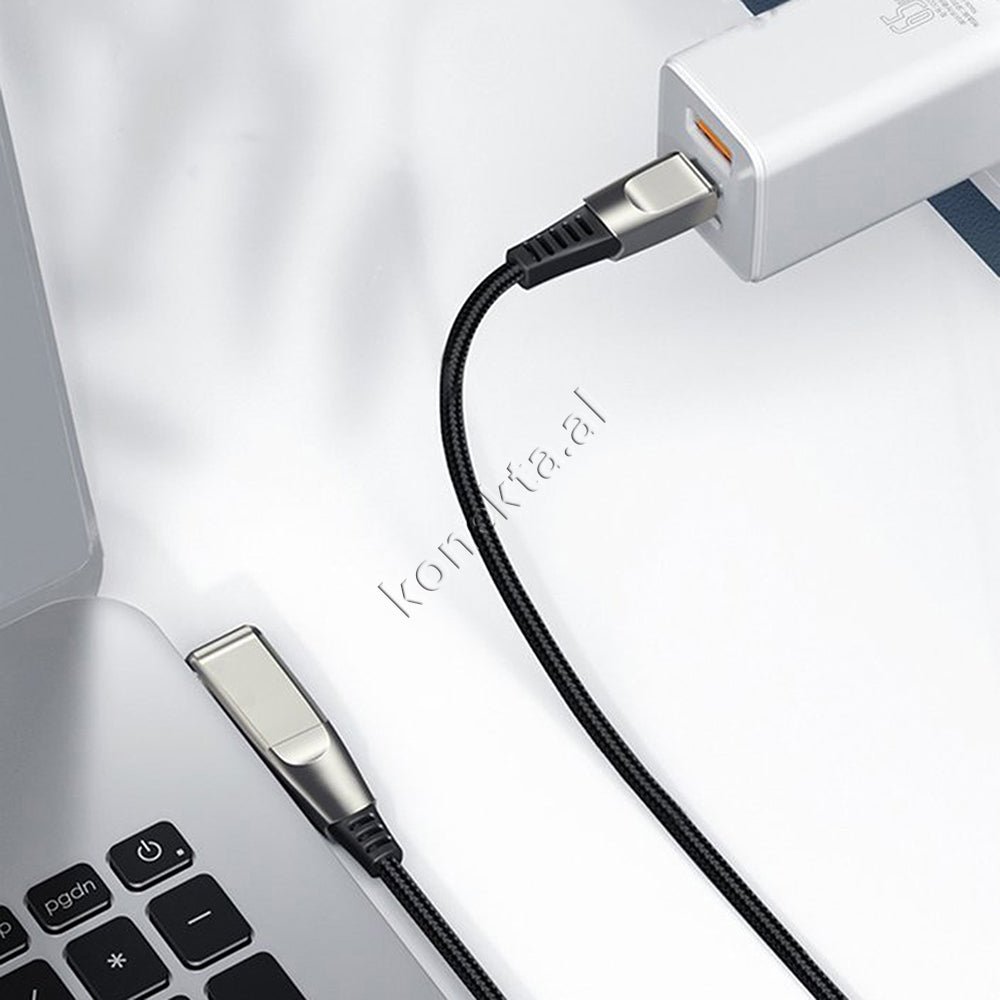 Baseus 2 in 1 Type-C Charging Cable and Adapter for Lenovo Laptop 100W - Thumbnail 12