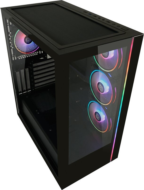 LC-Power 808B Skylla Case, Midi Tower - Thumbnail 4