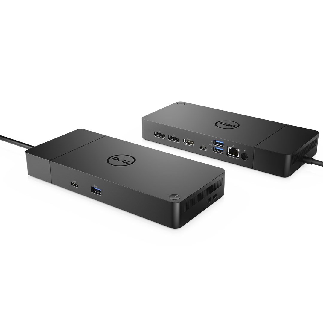 Dell WD19S Docking Station, 130W, USB-C, 5120x2880, Black - Thumbnail 3