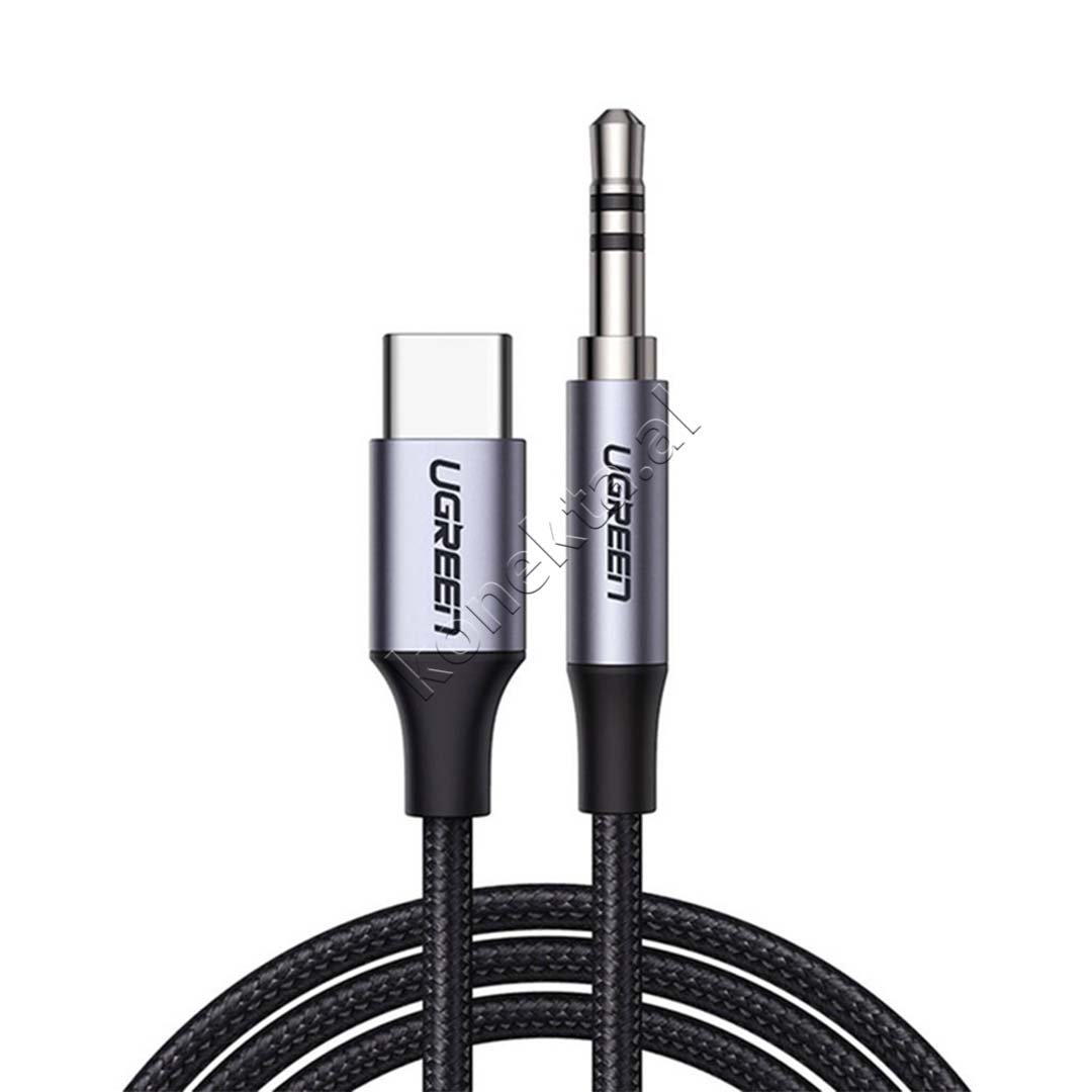UGreen Type-C to AUX 3.5mm Cable, 1m - Image 1