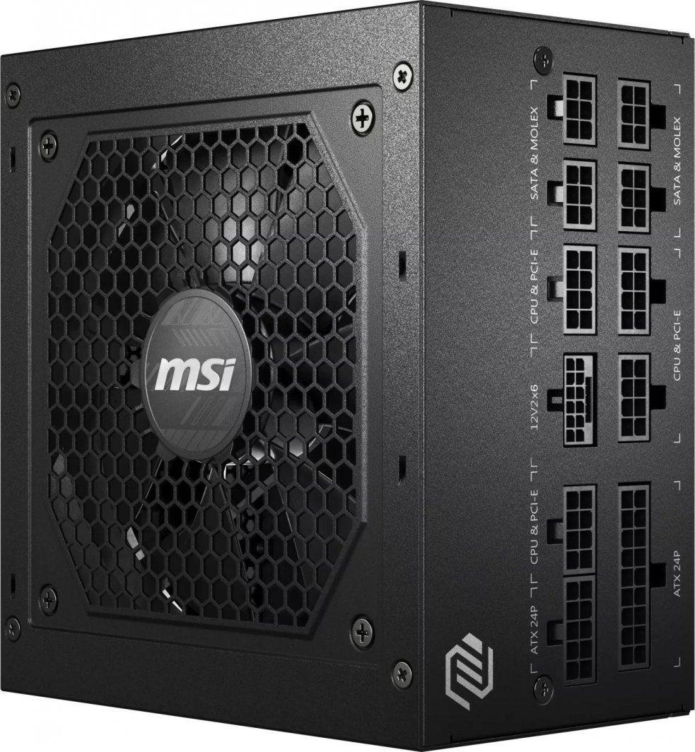 MSI MAG A750GL Power Supply, 750W, ATX 3.0, PCIe 5.0 - Thumbnail 12