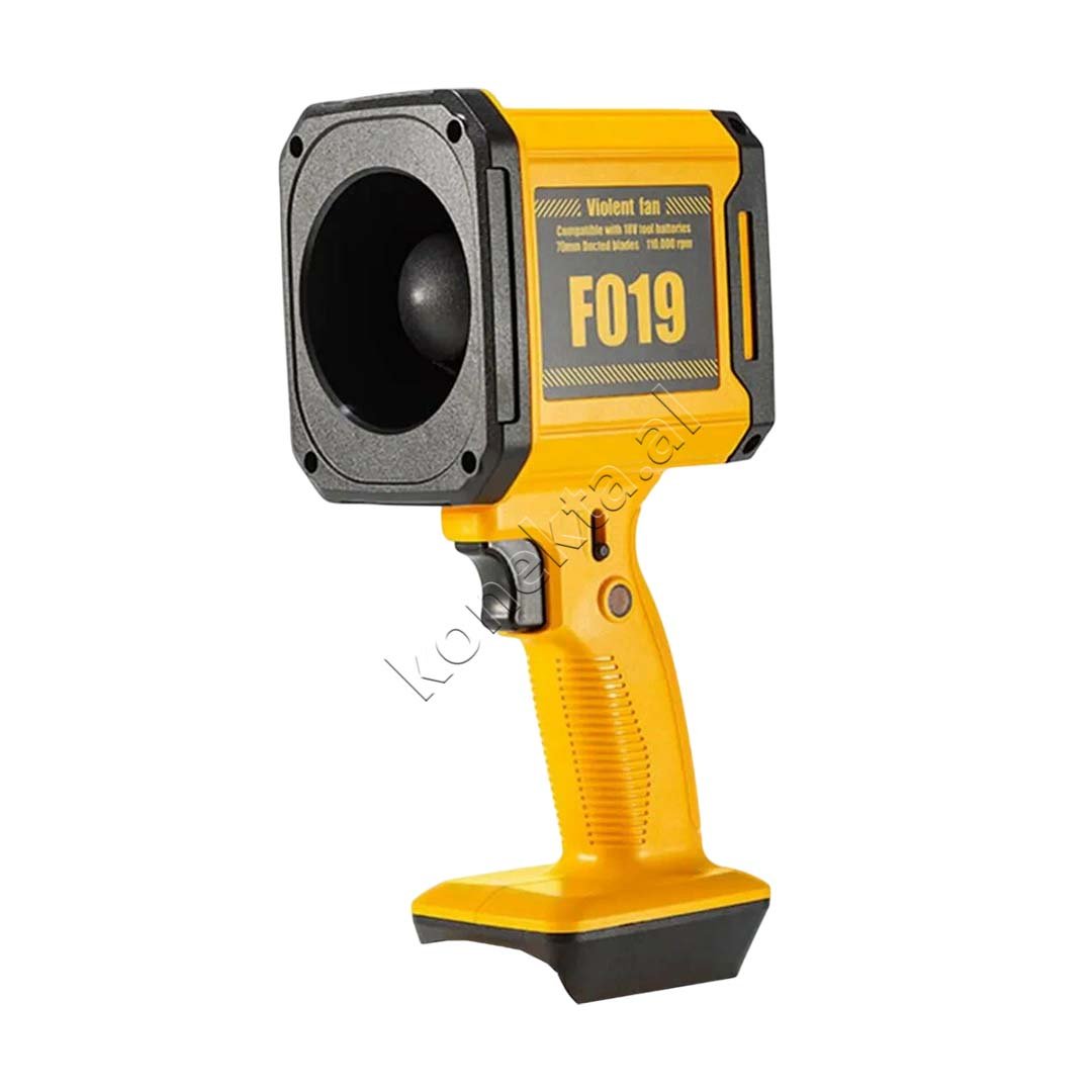 tjetertjeter Turbo Fan, Yellow / Black - Thumbnail 2