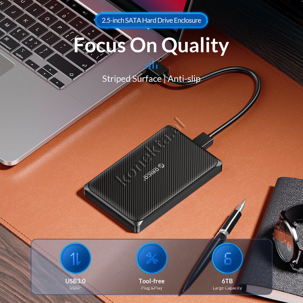 Orico 2.5" Hard Disk Enclosure with Type-C Port - Thumbnail 4
