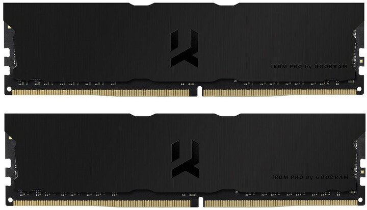 GOODRAM IRDM PRO 32GB (2x16GB) DDR4 3600 CL18 Memory Module, Deep Black - Image 1
