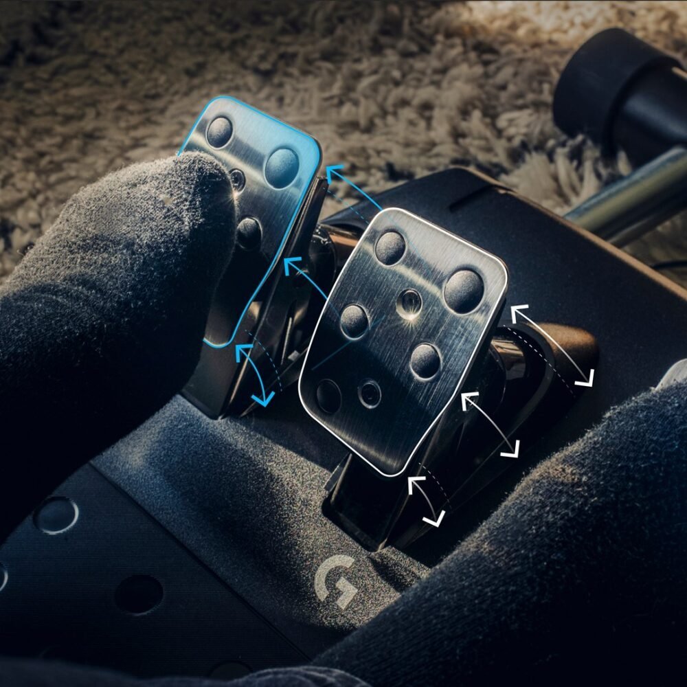 Logitech G G923 Racing Wheel & Pedals Xbox and PC - Thumbnail 4