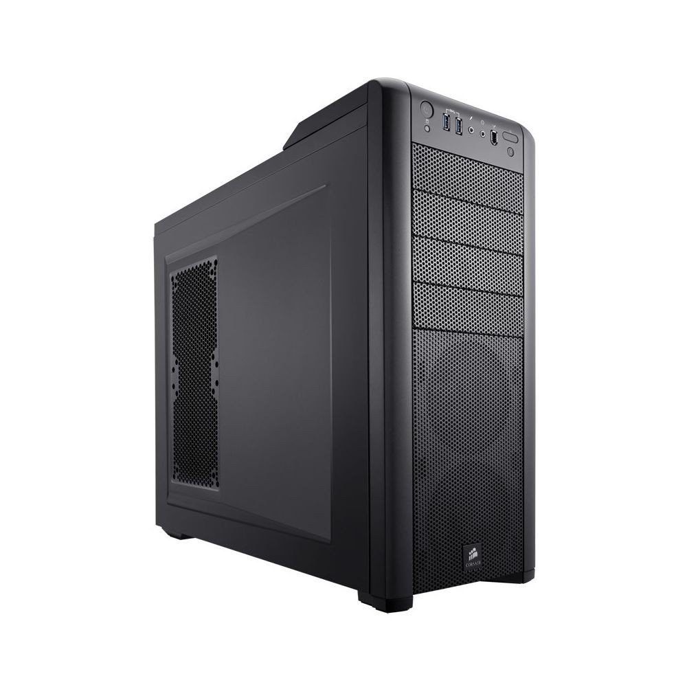 CORSAIR CARBIDE 400R Gaming Desktop, Core i7-8700K, 32GB DDR4 RAM, 512GB SSD, 8 GB AMD RADEON RX 5700, Used - Image 1