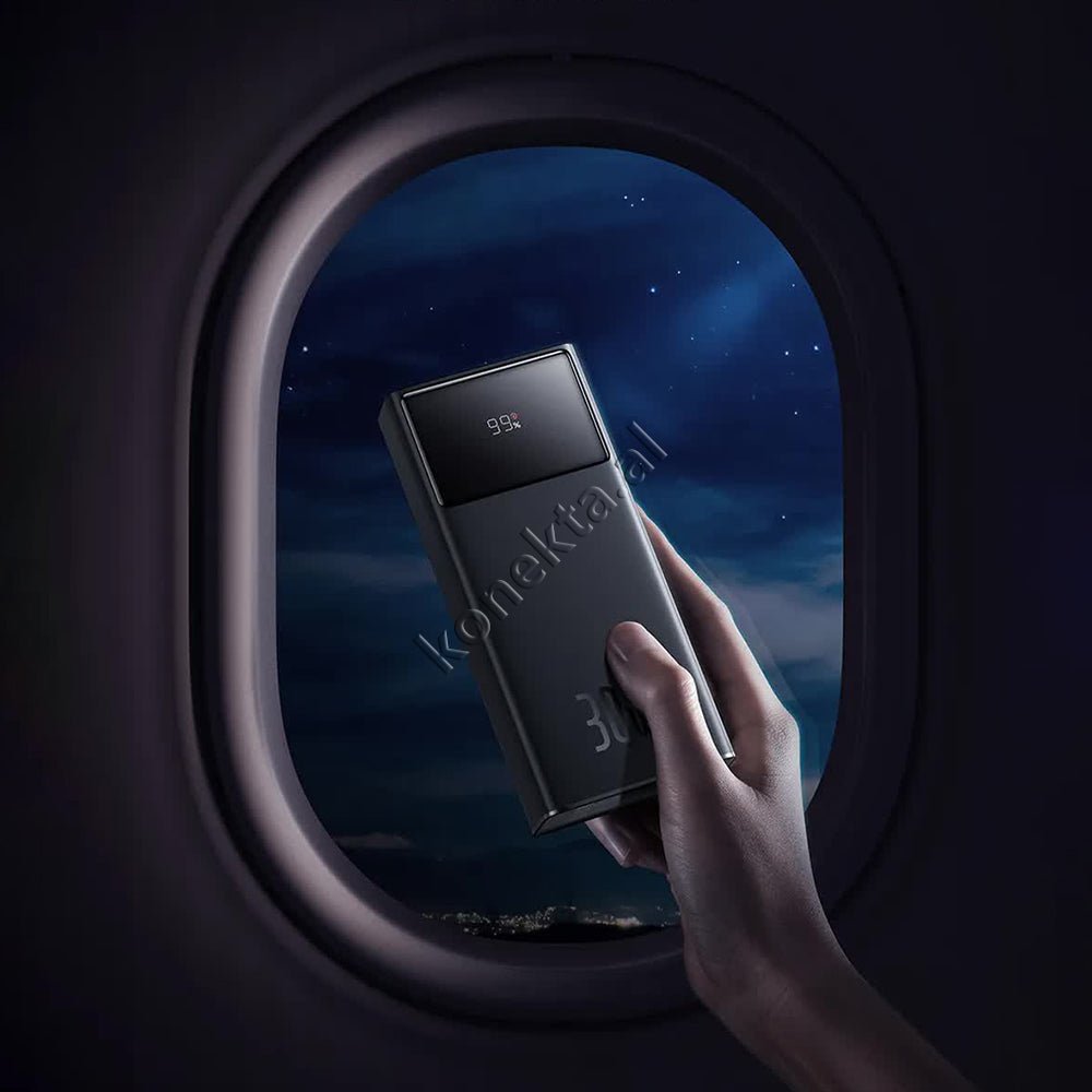 Baseus 20000mAh Battery, Black - Thumbnail 7