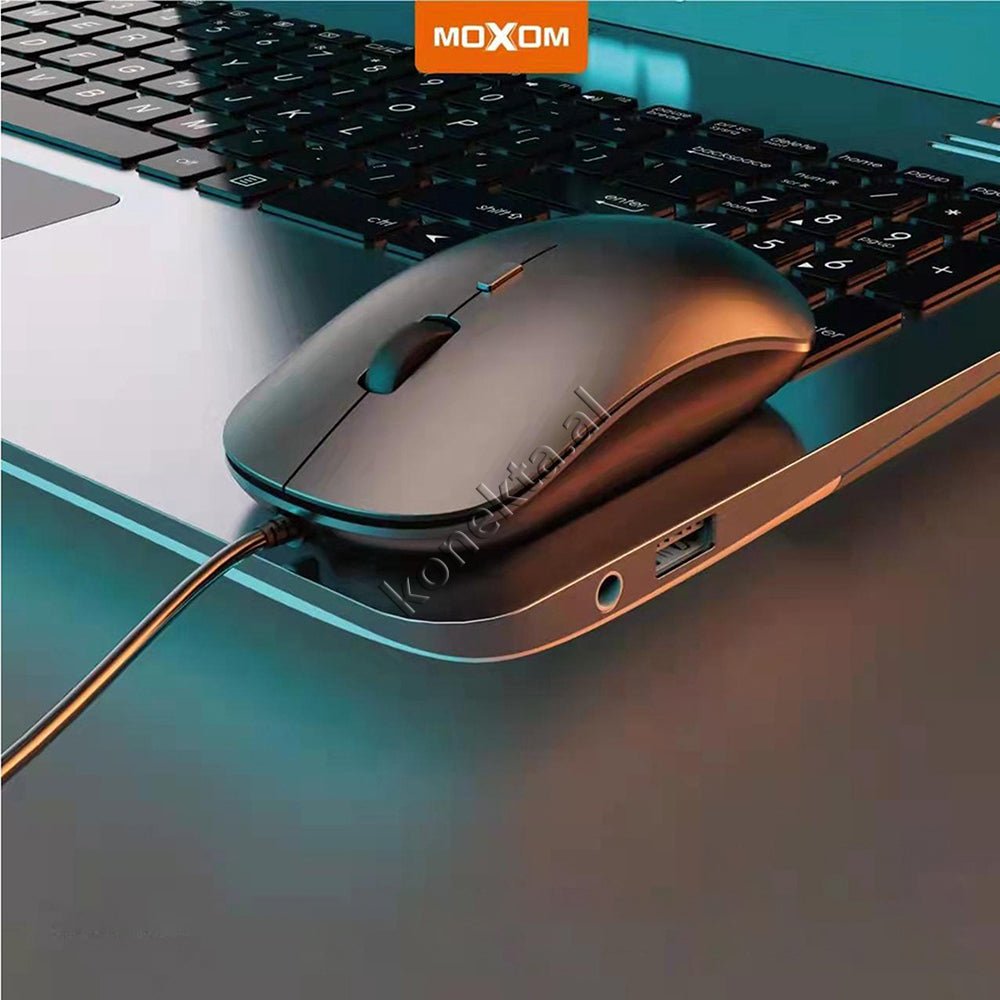 Moxom Mouse, Black - Thumbnail 5
